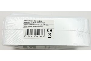 FASKO Kombi Steckdose Schalter AP Weiß 250V~ Aufputz Schraubanschluss