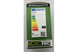 LED Glühlampe E27 promo warmweiß 3000k 802lm 230V/8,6W 160°