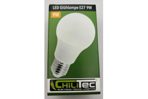 LED Glühlampe E27 promo warmweiß 3000k 802lm 230V/8,6W 160°