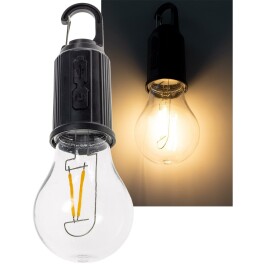 LED Glühlampe mit Akku CT-KL3 dimmbar mit Haken /...