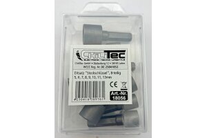 Bitsatz Steckschlüssel 8-teilig 5 6 7 8 9 10 11 13mm