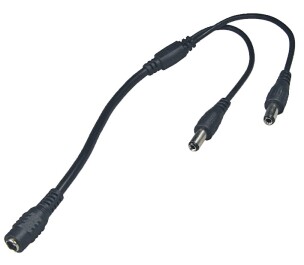 Anschluss-Verteiler für LED-Stripes 5,5/2,1mm 1x...