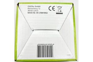 Decken-Einbaustrahler SR80 chrom-matt starr Ø80mm für 50mm Lampen