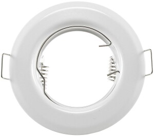 Decken-Einbaustrahler SR80 weiß starr Ø80mm...