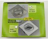 Decken-Einbaustrahler SE80 chrom-matt schwenkbar 80x80mm für 50mm Lampen