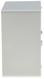 DELPHI Aufputz-Rahmen weiß 80x80x45mm mit...