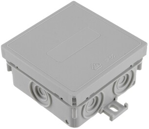 Feuchtraum-Kabelabzweigkasten 10er Pack 75x75x40mm IP54...