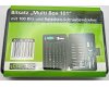 Bitsatz Multi Box 101 100 Bits und Ratschen-Schraubendreher
