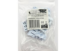 Lüsterklemme 3-polig mit Hebel 0,75-2,5mm² max. 16A