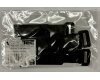 Klettband mit Öse 5er Pack 15x2cm schwarz