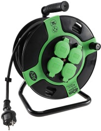 Kunststoff-Kabeltrommel 40m Kabel IP44 H05RR-F...