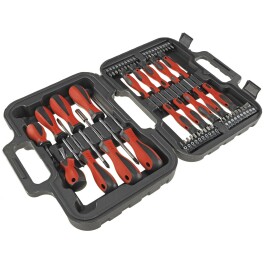Schraubendreher Set 58-teilig mit Koffer 18...