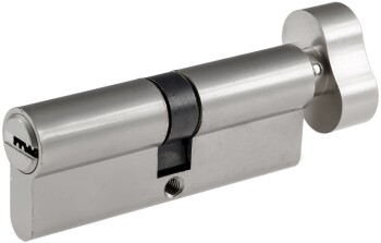 Schließzylinder 80mm (40+40mm) mit Knauf...