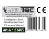 Schließzylinder 80mm (40+40mm) mit Knauf Profil-Zylinder 5 Sicherheits-Schlüssel
