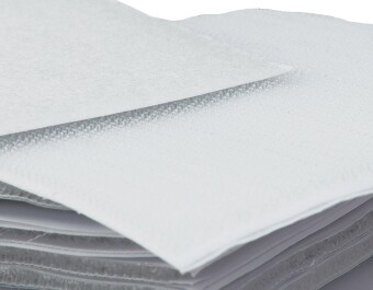 Klett-Pads 10Stück selbstklebend 2-lagig 10x10cm...