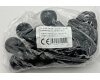 Spanngummi mit Kugel 12er Pack Elastisch Länge 12cm schwarz