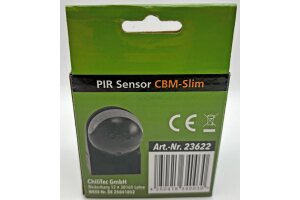 Aufputz Bewegungsmelder CBM-Slim 180° LED geeignet IP44 1-800W anthrazit