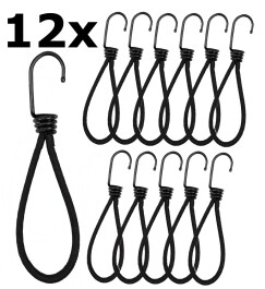 Spanngummi mit Haken 12er Pack Extra stark Länge...