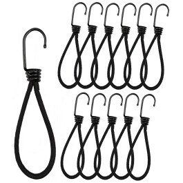 Spanngummi mit Haken 12er Pack Extra stark Länge...