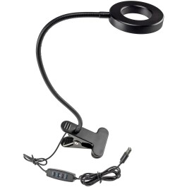 LED Klemmleuchte mit USB-Betrieb 40cm Schwanenhals...