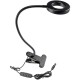 LED Klemmleuchte mit USB-Betrieb 40cm Schwanenhals dimmbar 55lm