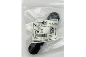 Kabelverbinder 3-polig IP68 230V Klemmanschluss für Kabel Ø 6-11mm