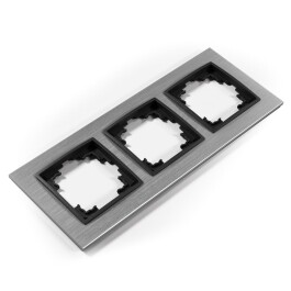 Rahmen McPower Flair 3-fach silbernes Aluminium