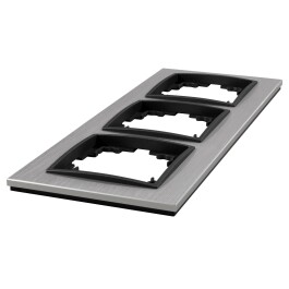 Rahmen McPower Flair 3-fach silbernes Aluminium