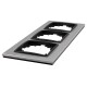 Rahmen McPower Flair 3-fach silbernes Aluminium