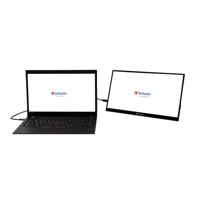 tragbarer Monitor Verbatim PMT-14 14 LCD Full HD USB-A-C mit Touchscreen