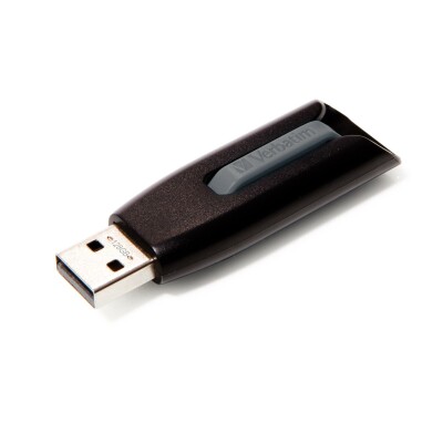 USB 3.2 Stick Verbatim Store n Go 128GB V3 Drive grau Typ-A