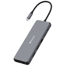 USB-C Pro 8-Port Multiport-Hub CMH-13 Verbatim USB 3.1-C Kabel