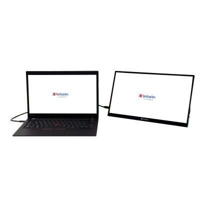tragbarer Monitor Verbatim PMT-15 15,6 LCD Full HD,USB-A-C,mit Touchscreen