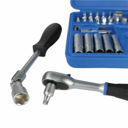 Profi-Steckschlüsselsatz 1/4 Antrieb SW 4-14mm...
