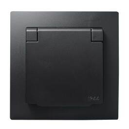Schutzkontakt-Steckdose McPower Flair 250V/16A UP IP44...