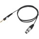 Hochwertiges Verbindungskabel BST XLRF-JACKM-6 6m,1x Klinkenstecker 1x XLR
