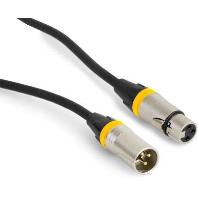 Hochwertiges Audiokabel BST SOUND-XLRM-XLRF-5 5m XLR Stecker u. Buchse
