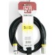 Hochwertiges Audiokabel BST SOUND-XLRM-XLRF-5 5m XLR Stecker u. Buchse