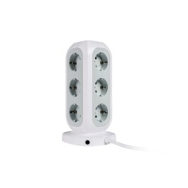 Steckdosen-Tower EUPT-01 Verbatim 2m Kabel...