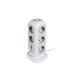 Steckdosen-Tower EUPT-01 Verbatim 2m Kabel weiß,11x230V EU USB-A 2x USB-C