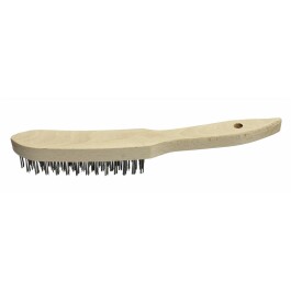 Drahtbürste 3-reihig Stahldraht 290mm