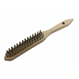 Drahtbürste 3-reihig Stahldraht 290mm