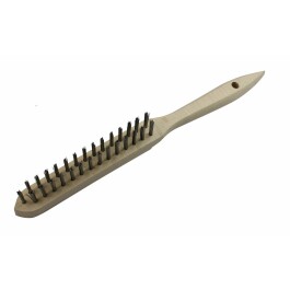 Drahtbürste 2-reihig Stahldraht 290mm