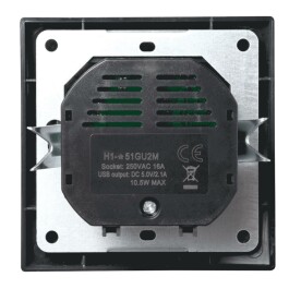 Schutzkontakt-Steckdose McPower Flair 1x USB-C 18W PD 1x...