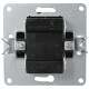Jalousie-Taster McPower Flair Hoch und Runter 250V~/10A UP matt schwarz