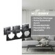 Rahmen McPower Flair 3-fach matt schwarz