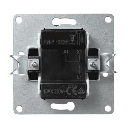 Schalter McPower Flair 250V~/10A UP matt schwarz mit...