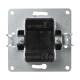 Schalter McPower Flair 250V~/10A UP matt schwarz mit Orientierungsleuchte