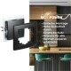 Kreuzschalter McPower Flair 250V~/10A UP matt schwarz
