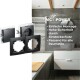 Rahmen McPower Flair 2-fach matt schwarz